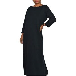 Hanna Andersson Black Maxi Dress
